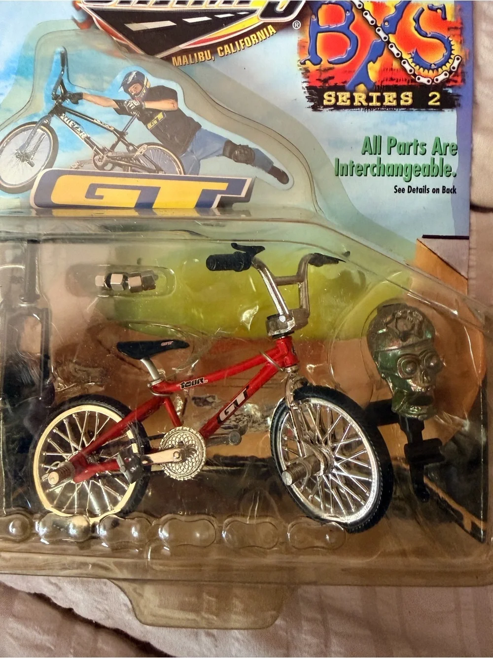 ROAD CHAMPS BXS SERIES 2 GT TOUR BMX BIKE 2000 VINTAGE COLLECTOR TOY NEW RARE